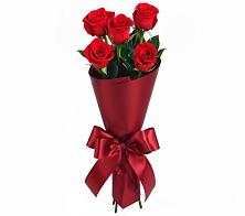 Букет 5 Красных роз Эдлесс Лав в Новоаннинске