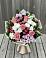 Букет цветов из: Альстромерии, Гвоздики, Розы и Хризантемы в Новоаннинске
