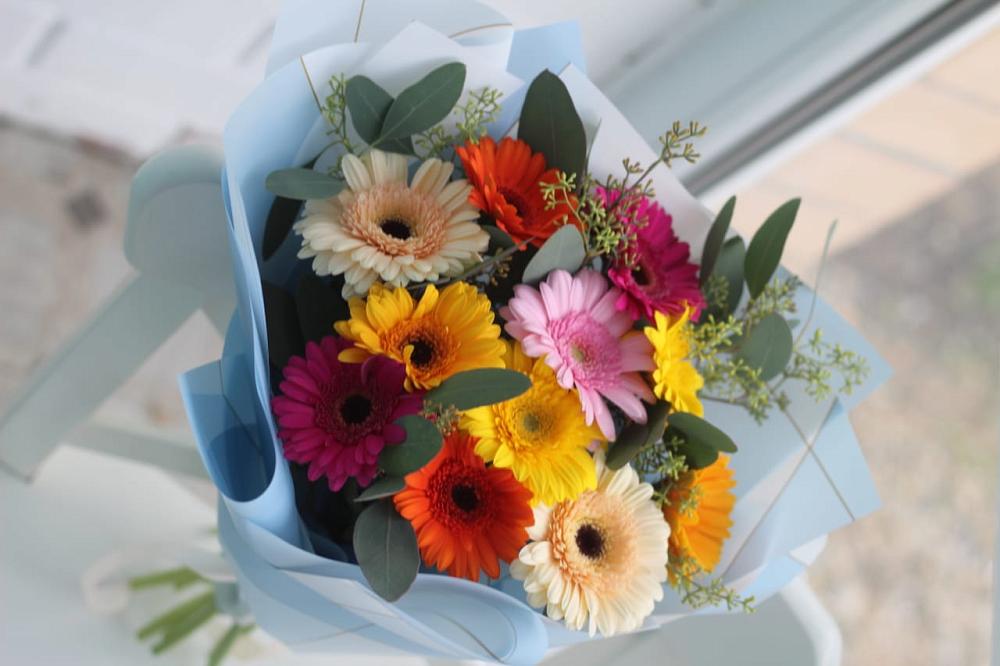 Букет цветов из: Герберы в Новоаннинске