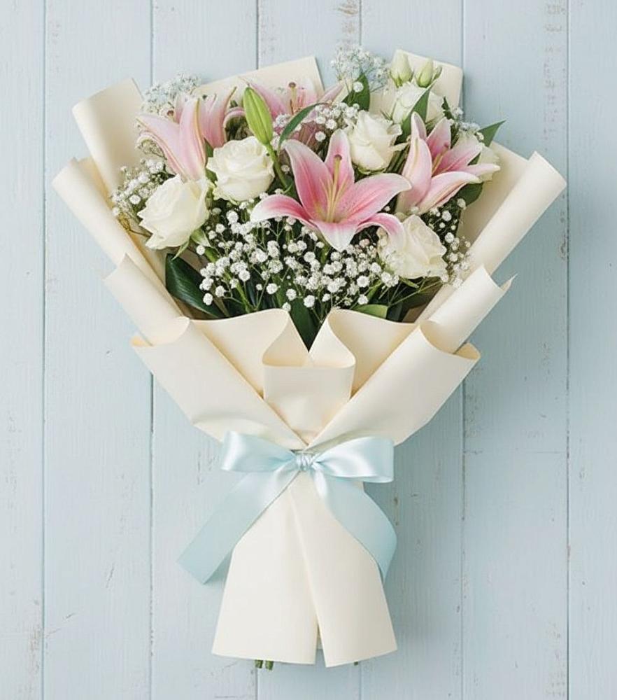 Букет цветов из: Лилии в Новоаннинске