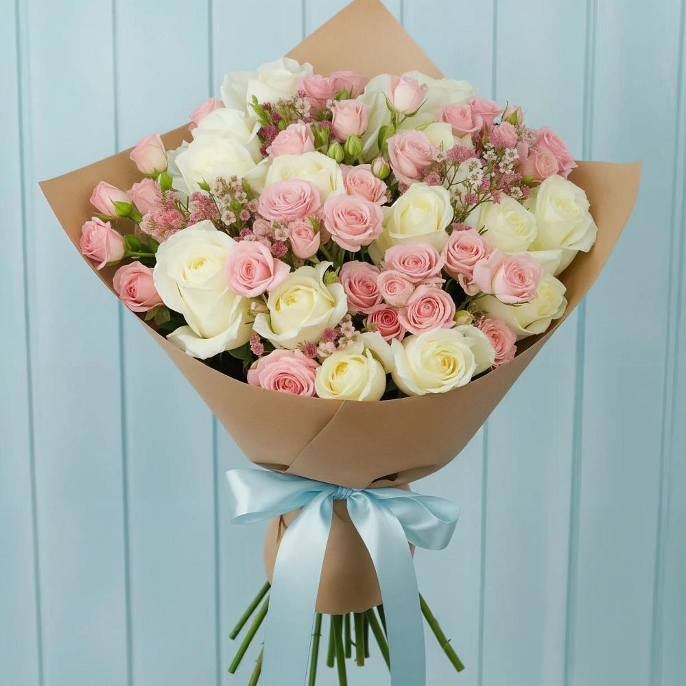 Букет цветов из: Розы в Новоаннинске