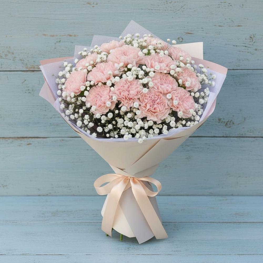 Букет цветов из: Гвоздики в Новоаннинске