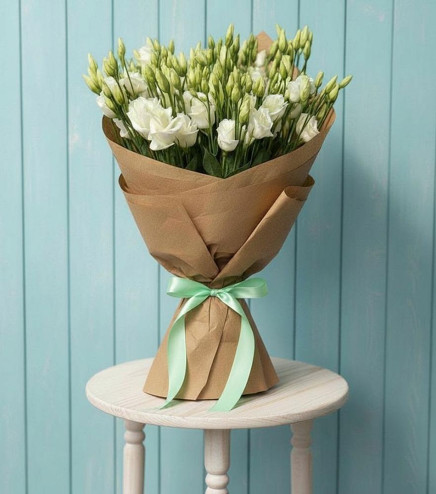 Букет цветов из: Лизиантусы в Новоаннинске