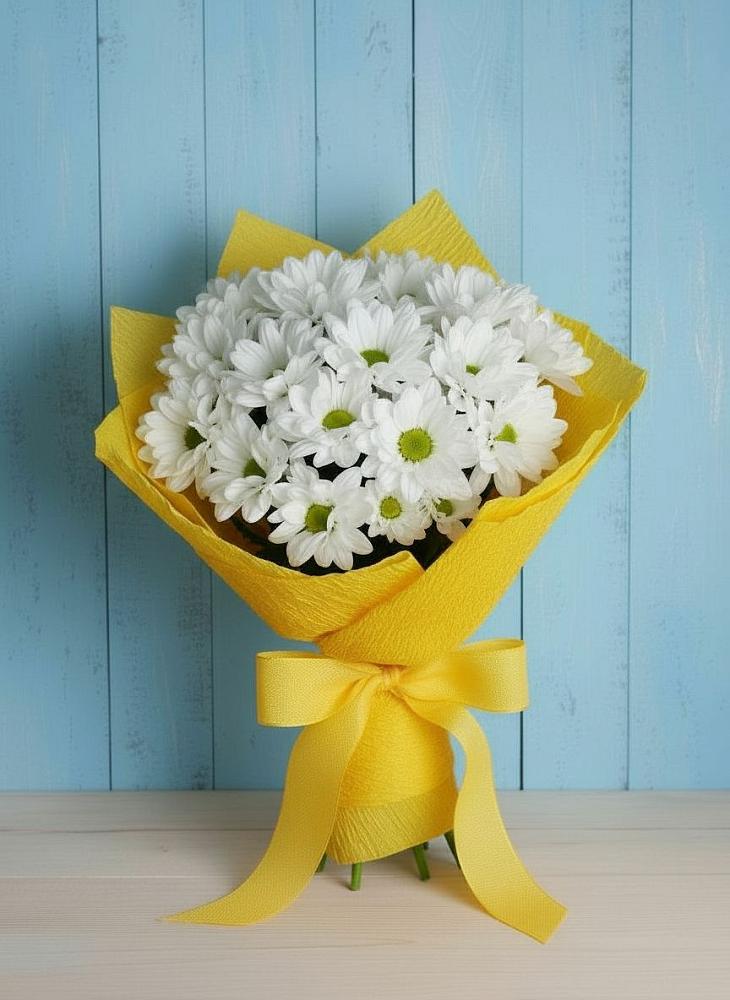 Букет цветов из: Хризантемы в Новоаннинске