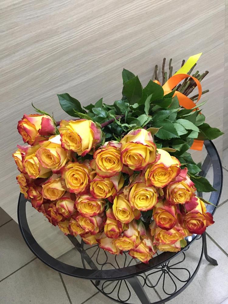 Букет Желтые розы в Новоаннинске