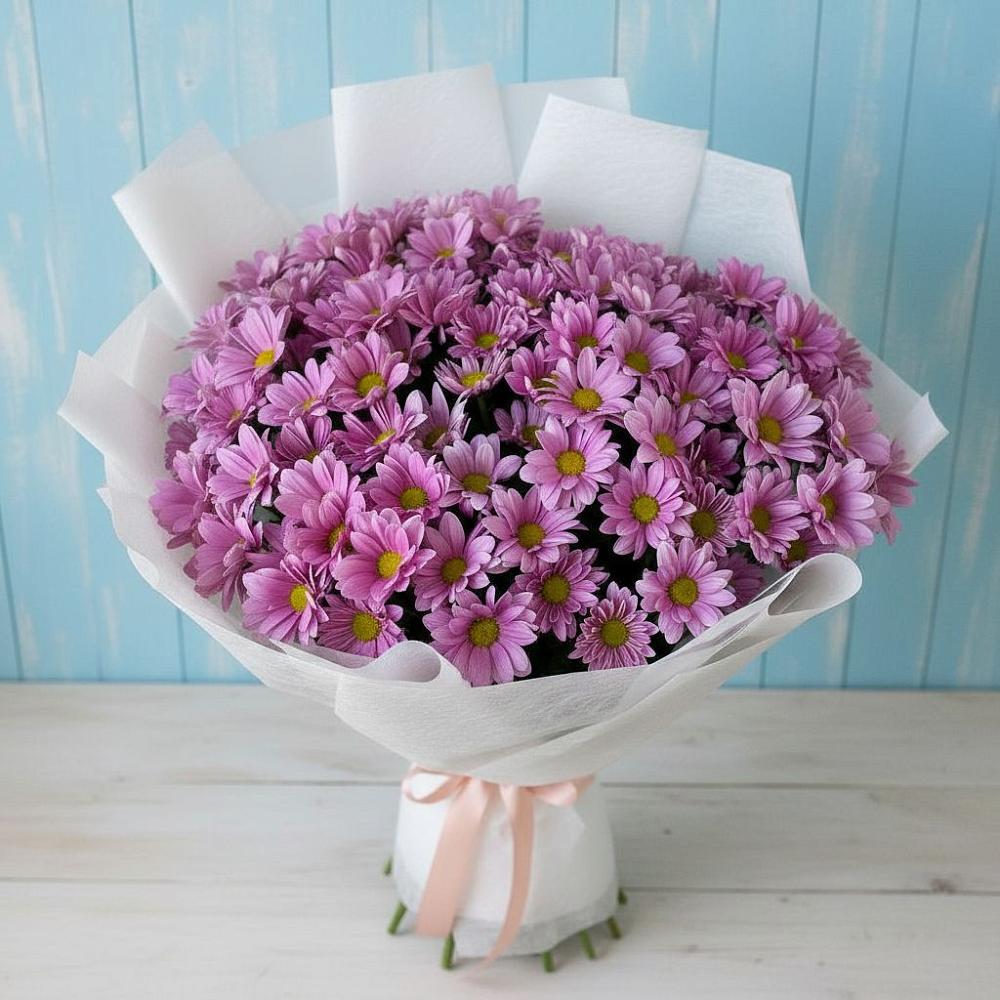 Букет цветов из: Хризантемы в Новоаннинске