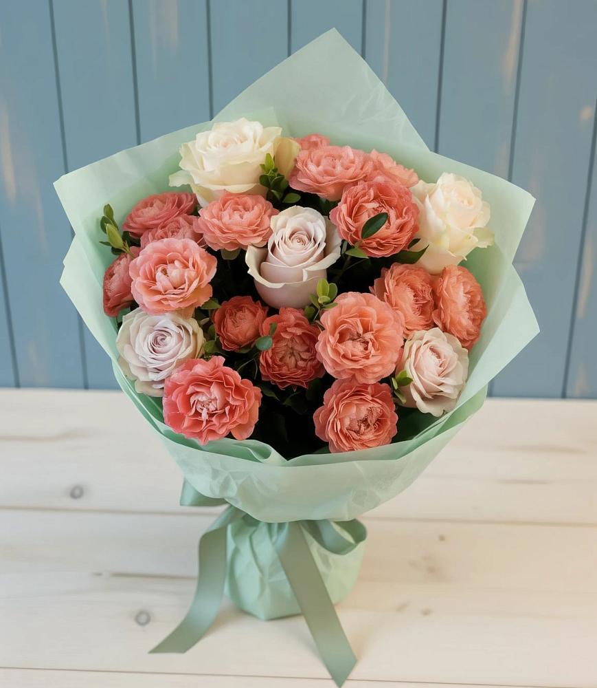 Букет цветов из: Розы в Новоаннинске