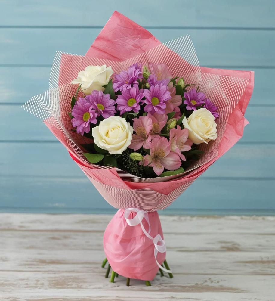 Букет цветов из: Герберы в Новоаннинске