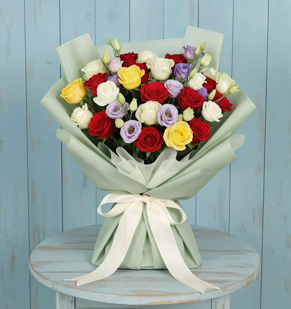 Букет цветов из: Розы в Новоаннинске