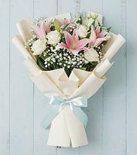 Букет цветов из:  Лилии в Новоаннинске